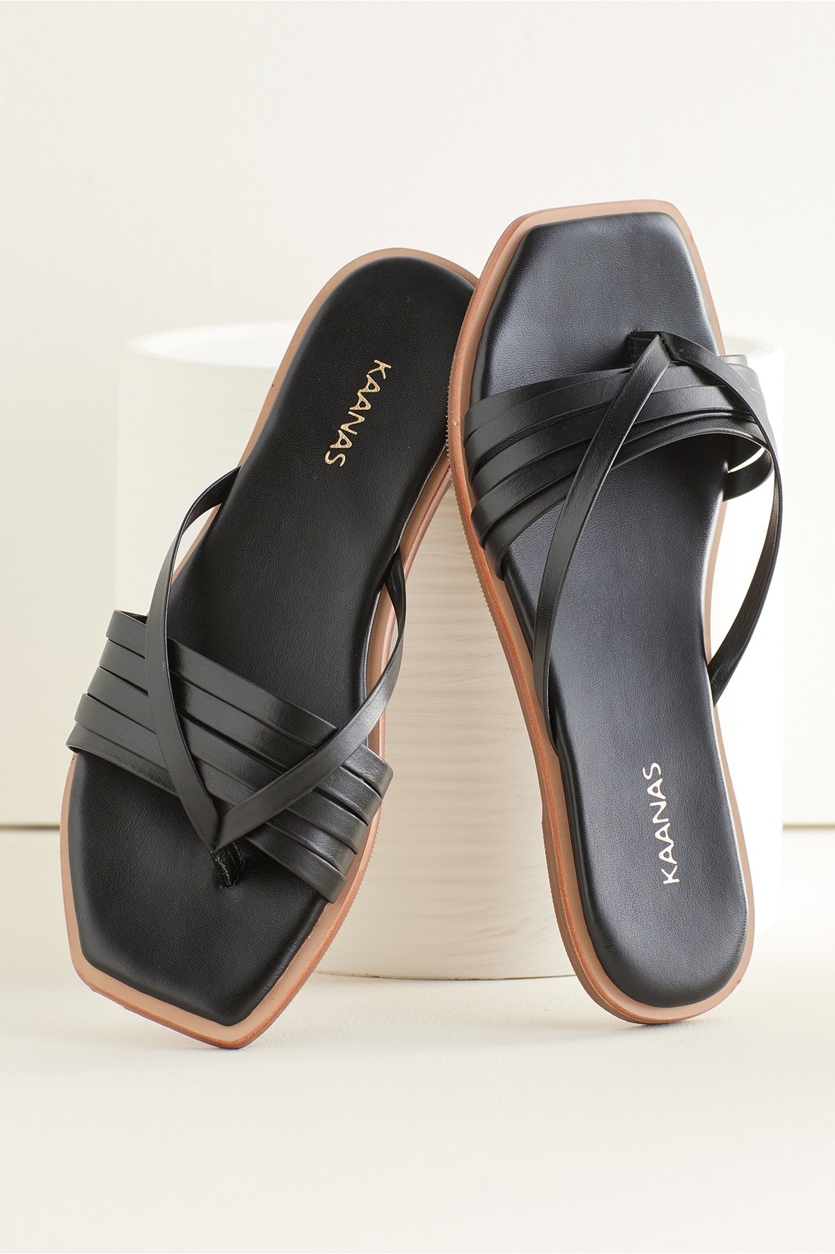 Kaanas Makian Multi-strap Slide - Strappy Summer Sandal | Soft Surroundings