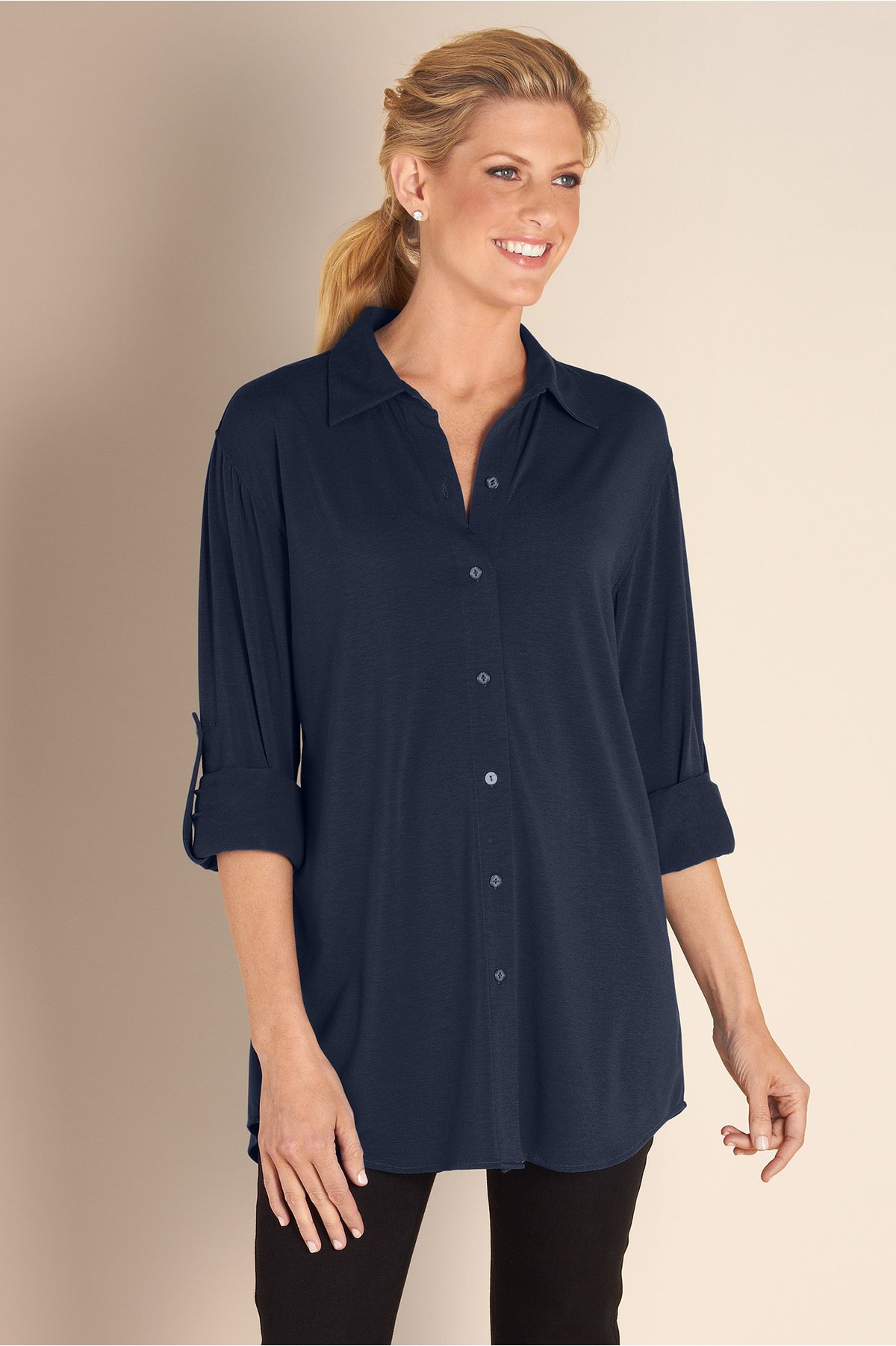 Petites Soft Sunday Shirt | Soft Surroundings