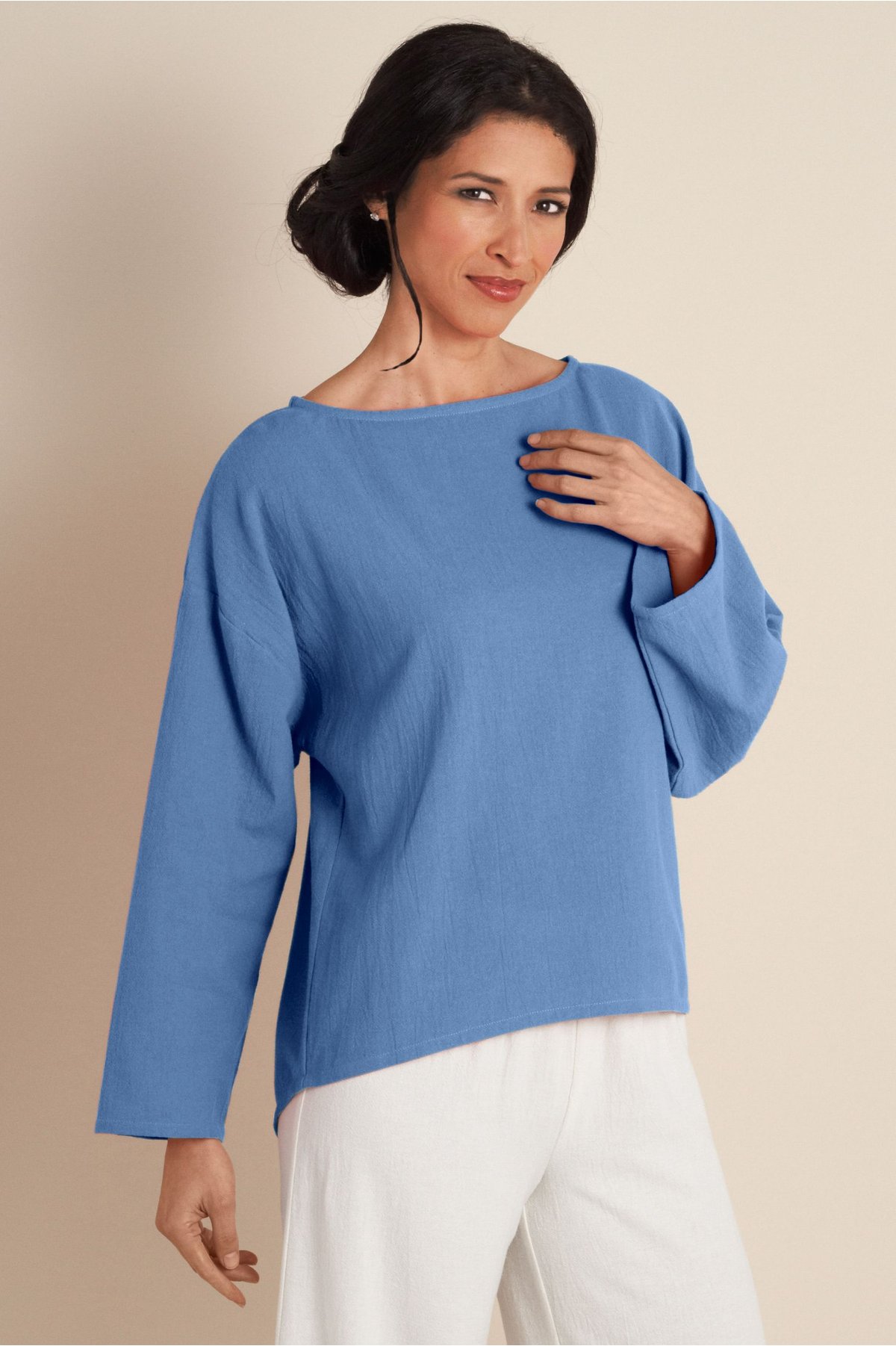 Gauze Pullover Iii | Soft Surroundings Outlet