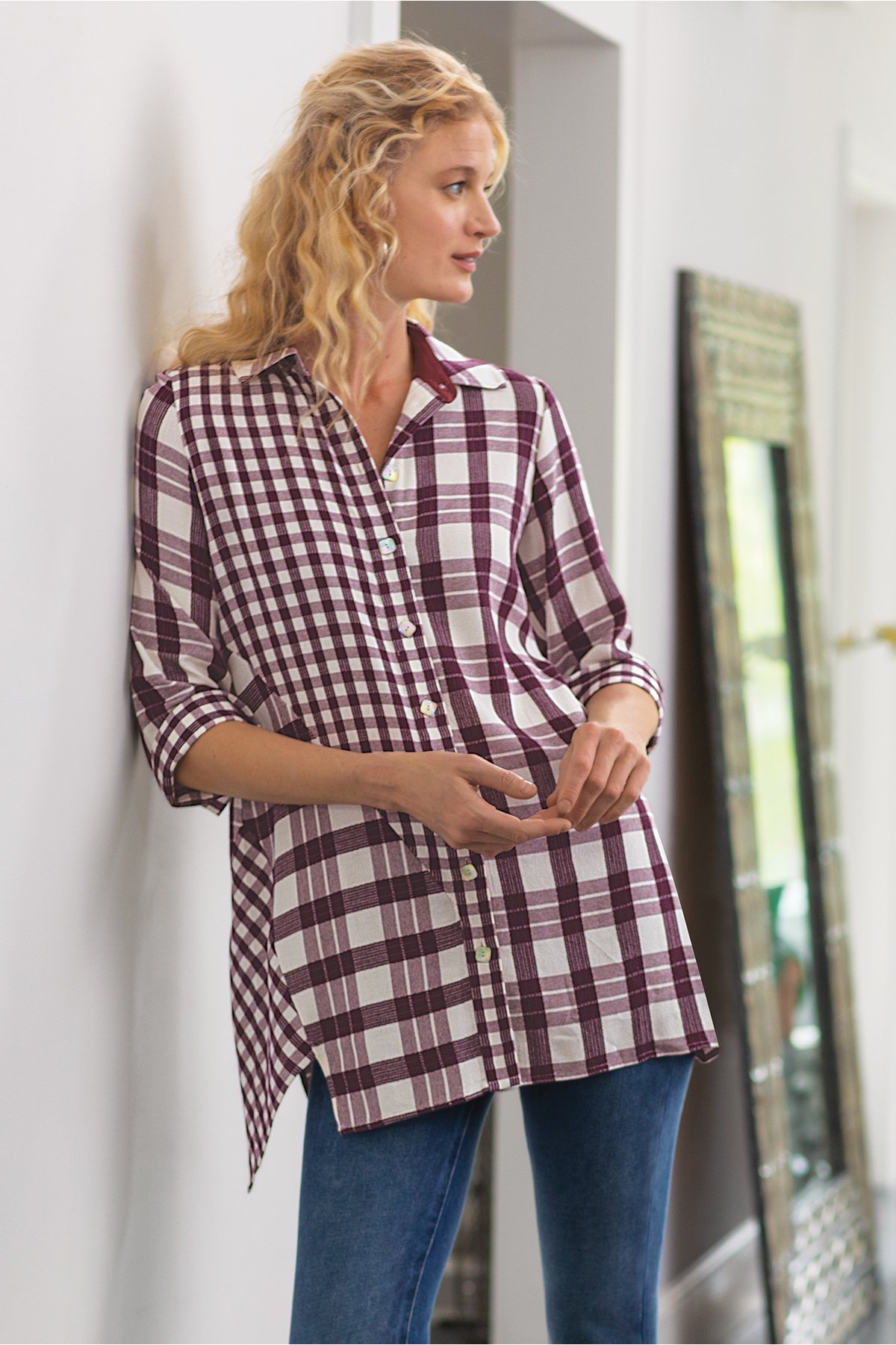 soft surroundings boleyn shirt