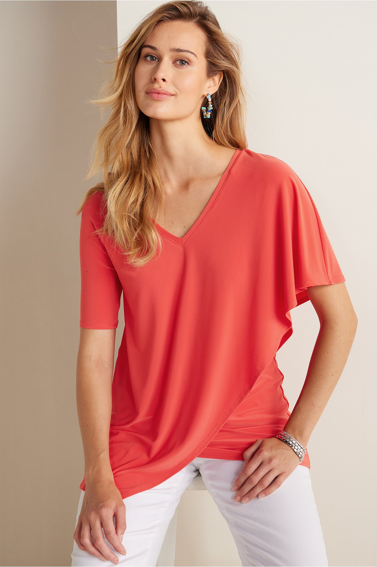 Short Sleeve Madeline Tunic Soft Surroundings