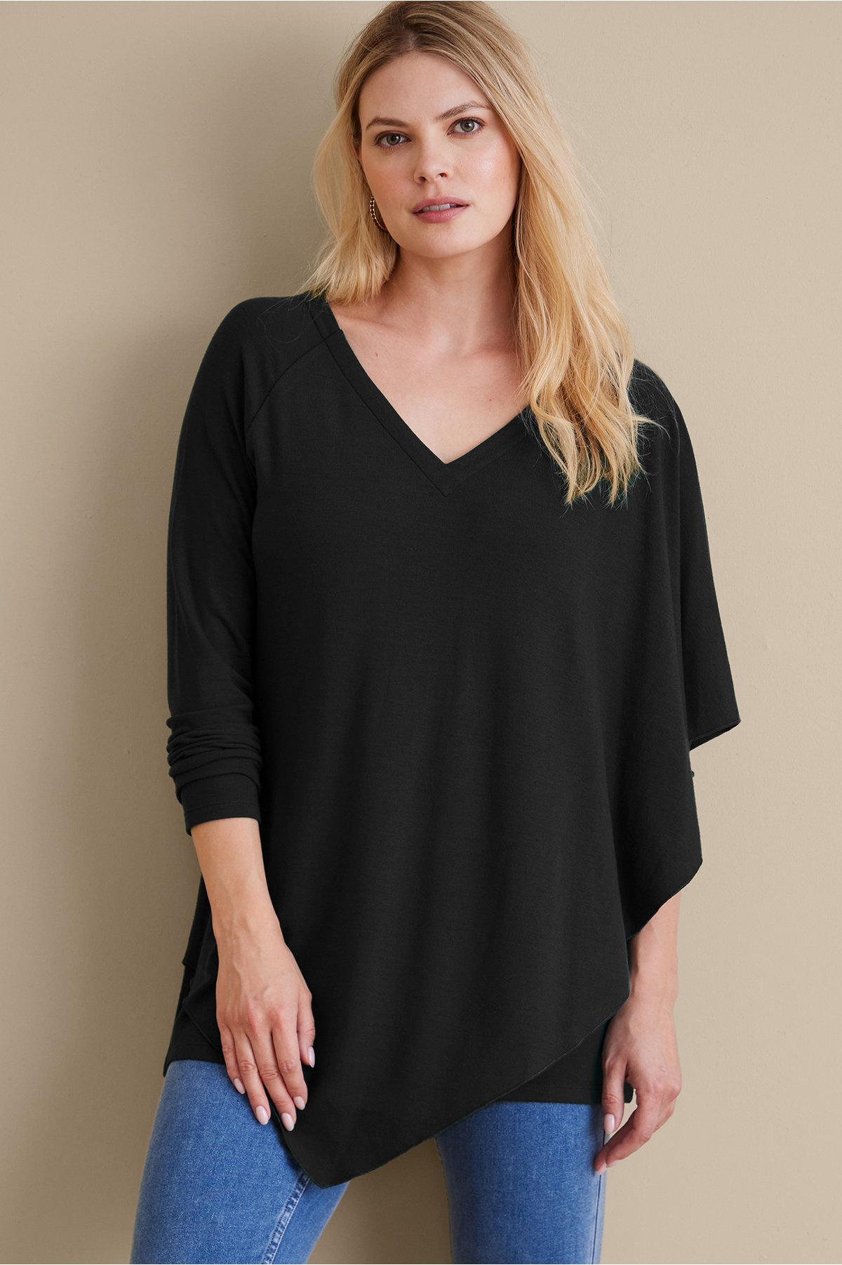 Madeline Tunic - Soft Stretchy Knit Tunic | Soft Surroundings