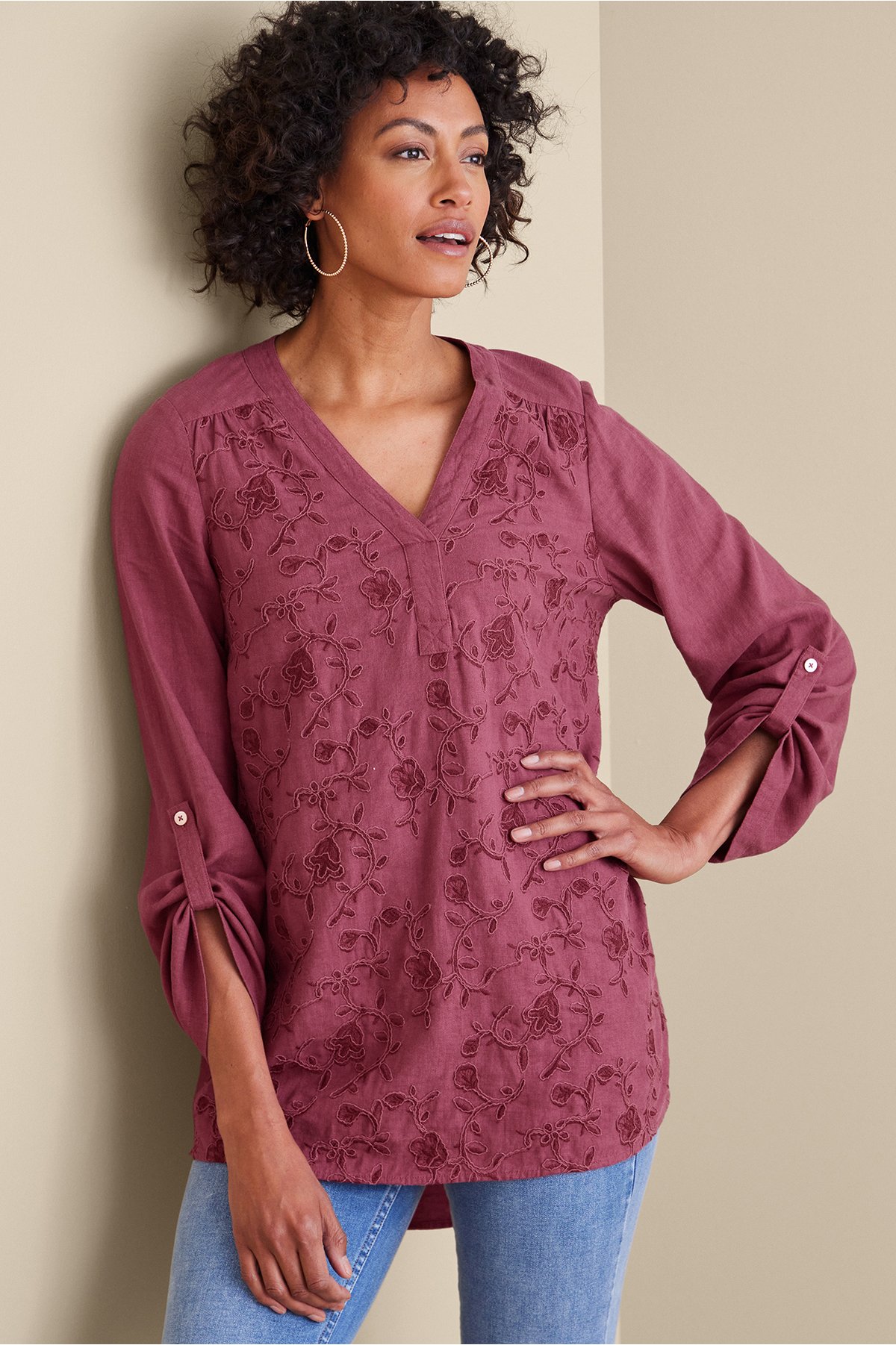 Women Lucy Top Soft Surroundings Outlet
