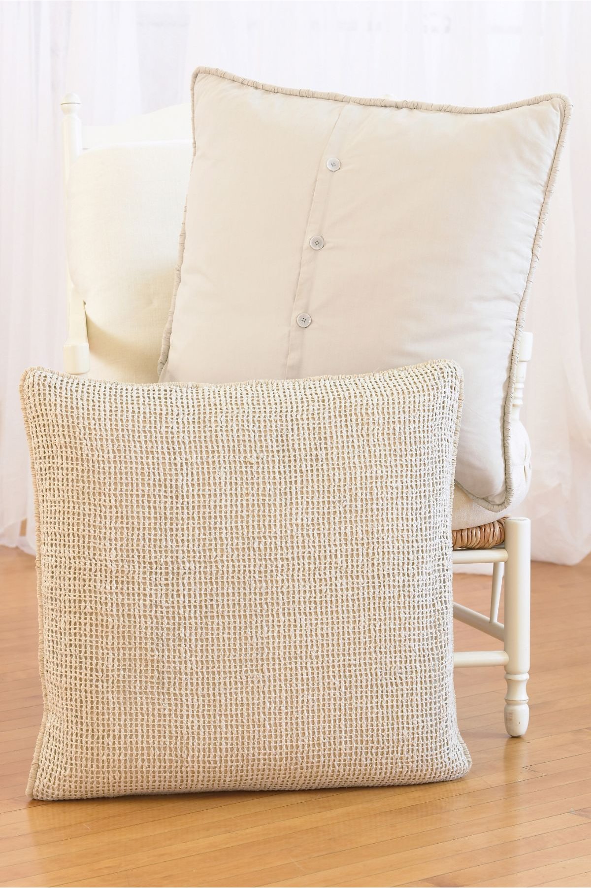 Raw Silk Woven Euro Sham Lk Bed Sham, Bedding, Bedsham, Pillow Cover