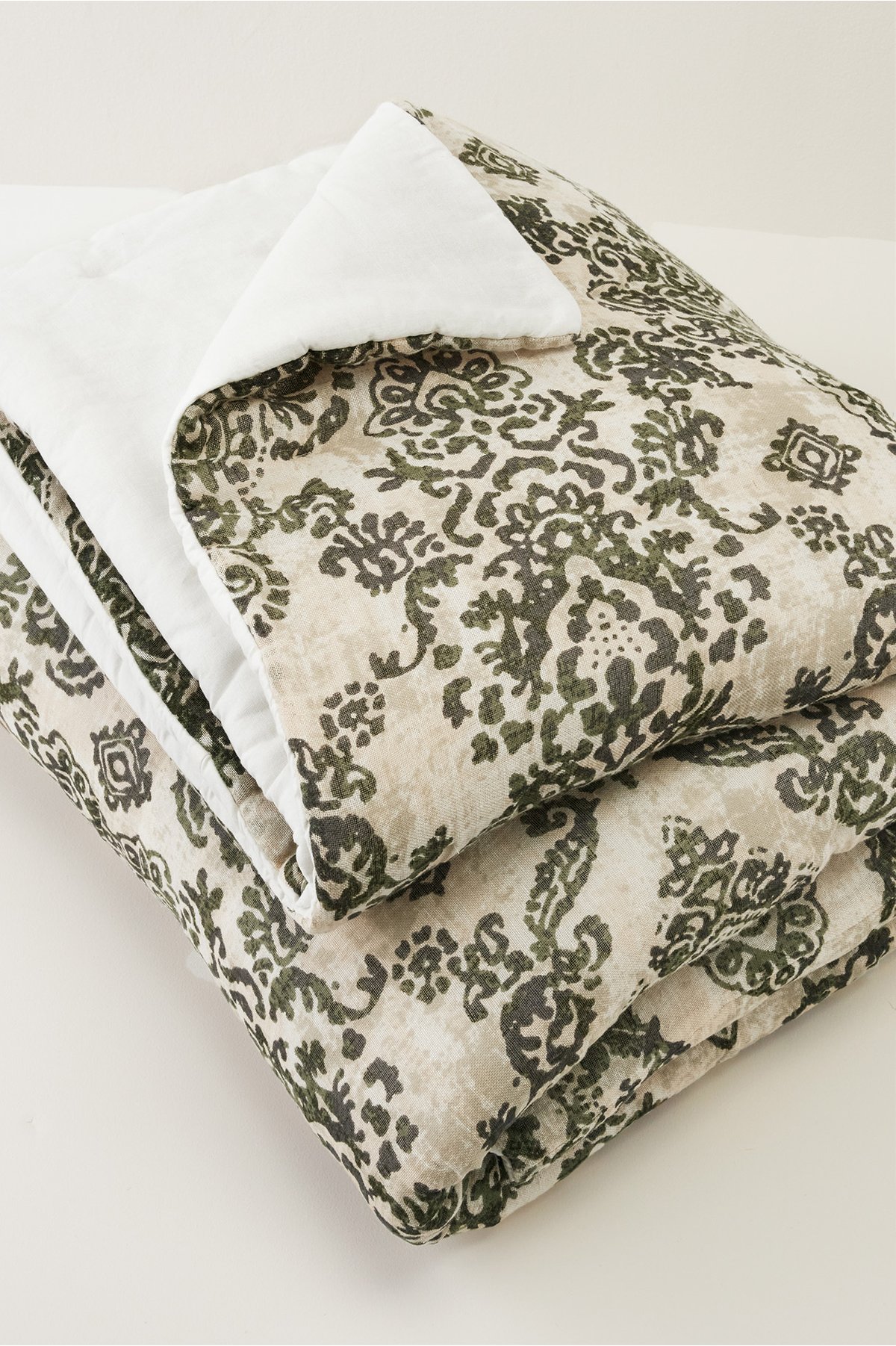 Haley Linen Printed Comforter | Soft Surroundings