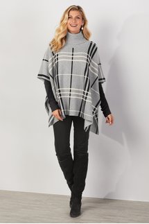 Women S Clothing Outlet Perfect Plaid Poncho