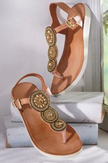 Antelope Becka Embellished Sandal