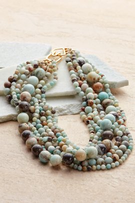 Sienna Amazonite Necklace