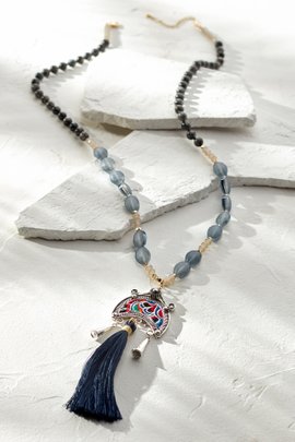 Azula Tassel Necklace