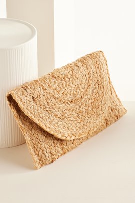 Sadie Jute Clutch