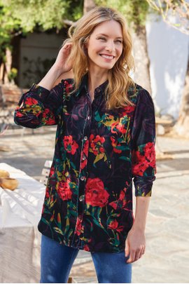 Jardim Velvet Shirt