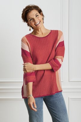 Abril Stripe Sweater