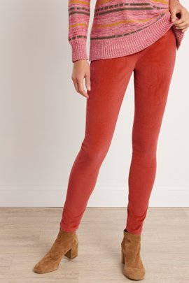 Corduroy Pull-On Skinny Pants