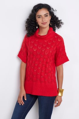 Roxanna Tunic Pullover Sweater