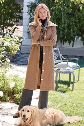 soft surroundings trench coat