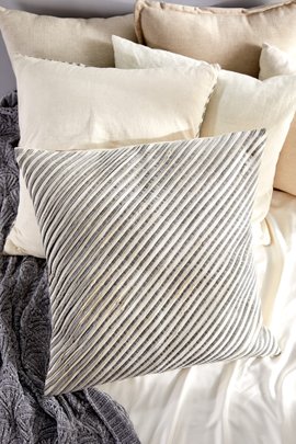 All Lined Up Striped Euro Sham