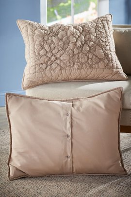 Claudine Ruched Bed Sham