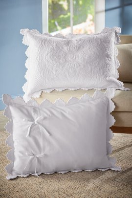 Cotton Marguerite Bed Sham