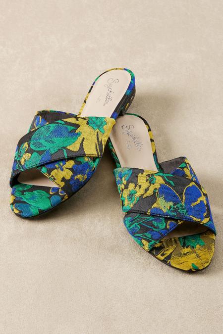 seychelles continental slides brocade slides floral slides soft