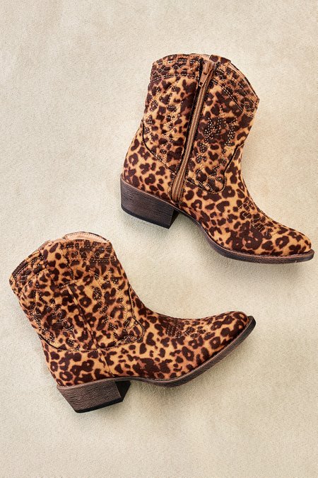 Leopard Booties | Soft Surroundings Outlet