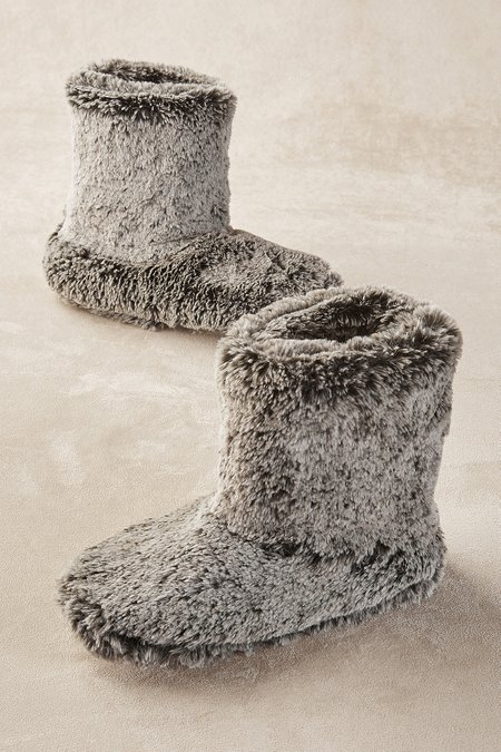 Fab Faux Fur Slipper Boots | Soft Surroundings Outlet