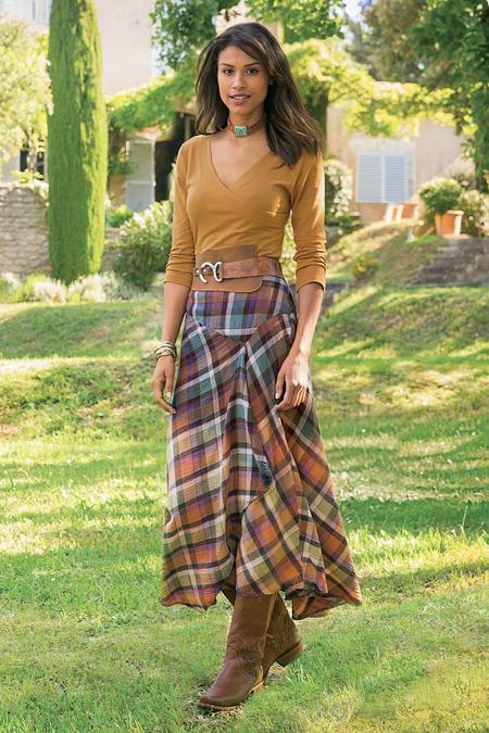 soft surroundings maxi skirt