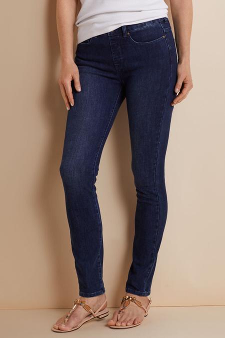 soft surroundings pull on jeans