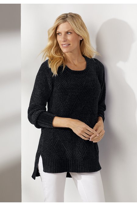 Petites Deco Chenille Pullover