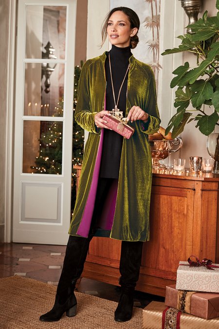 soft velvet jacket