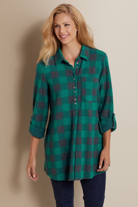 Mad About Plaid Tunic I