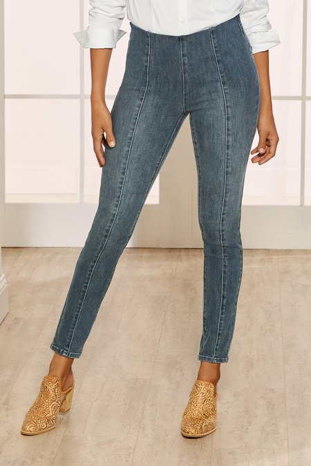 The Ultimate Denim Pull-On Skinny Jeans