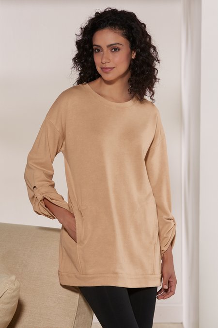 On The Go Pullover - Women's Casual Pullover | Soft Surroundings Outlet