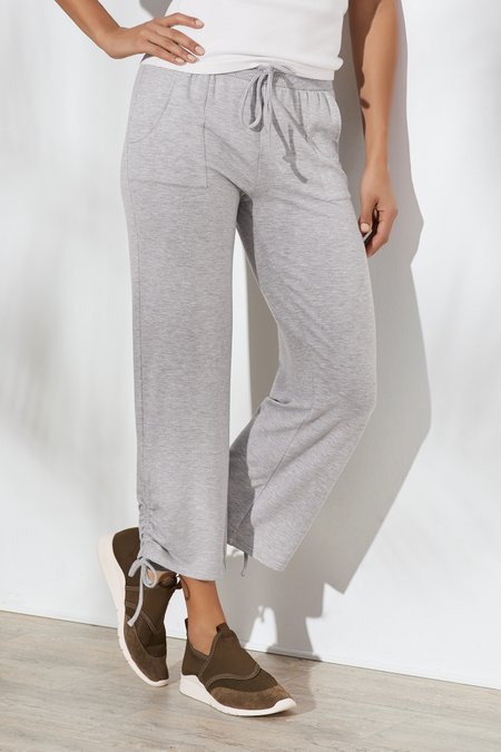 ruched workout pants