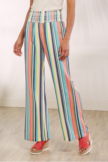 striped colorful pants