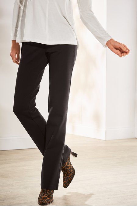 Perfect Ponte Pull-On Bootcut Pants