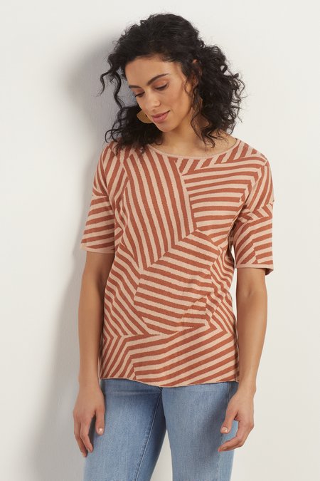 Calliope Stripe Sweater Tee