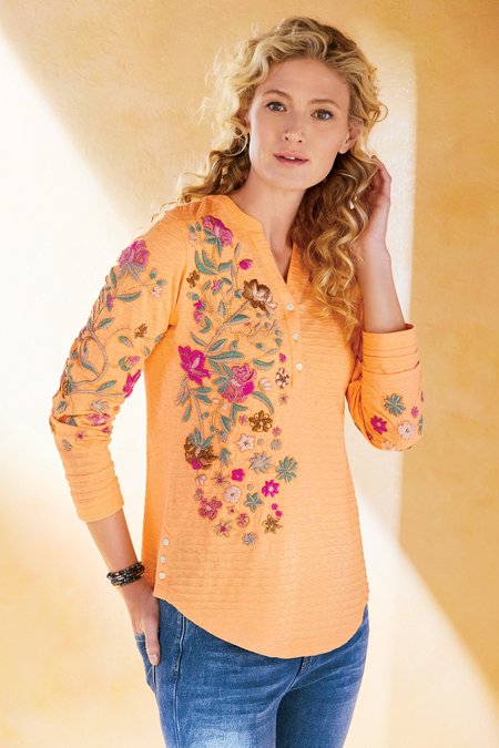 Antalya Embroidered Top