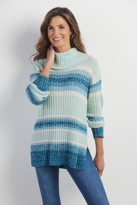 Petites Favila Stripe Sweater