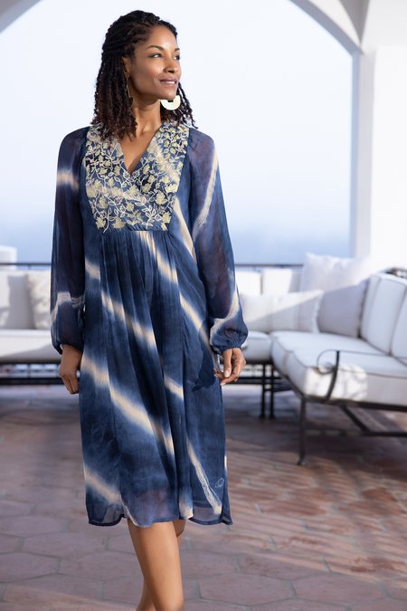 Women Blue Himalaya Dress