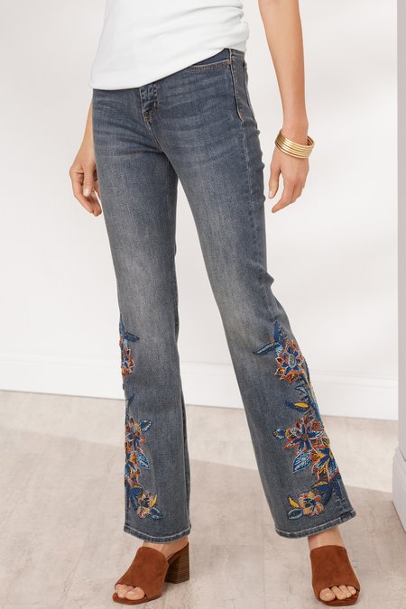 Women The Ultimate Embellished Bootcut Jeans