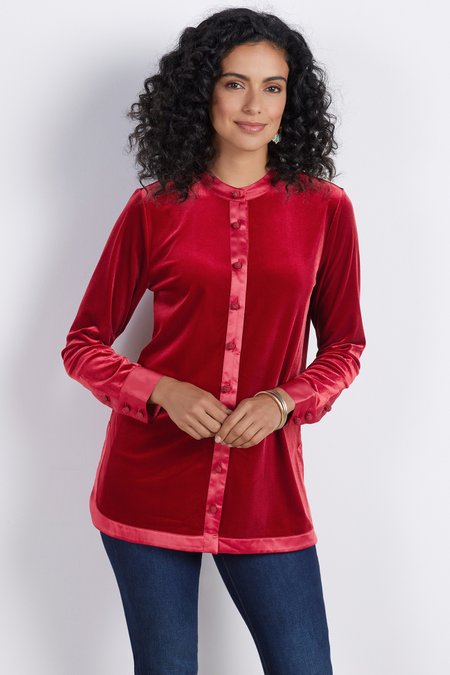 Esmarelda Velvet Top