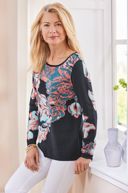 Seeds of Spring Tunic Sweater