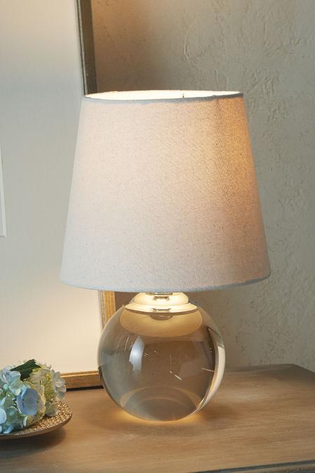 Crystal Globe Table Lamp