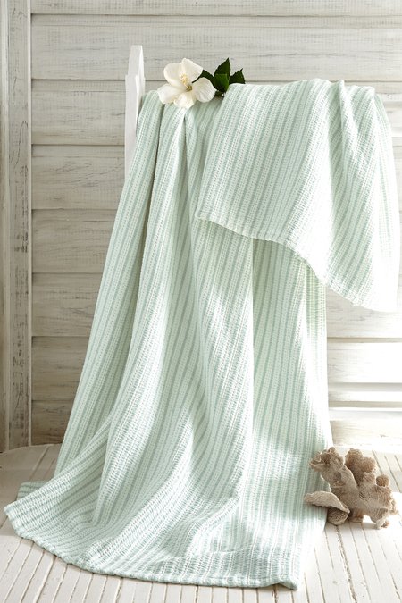Deauville Striped Blanket