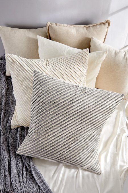 All Lined Up Striped Euro Sham