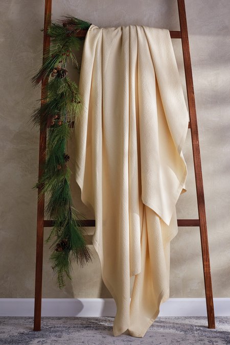 Organic Cotton Waffle Blanket