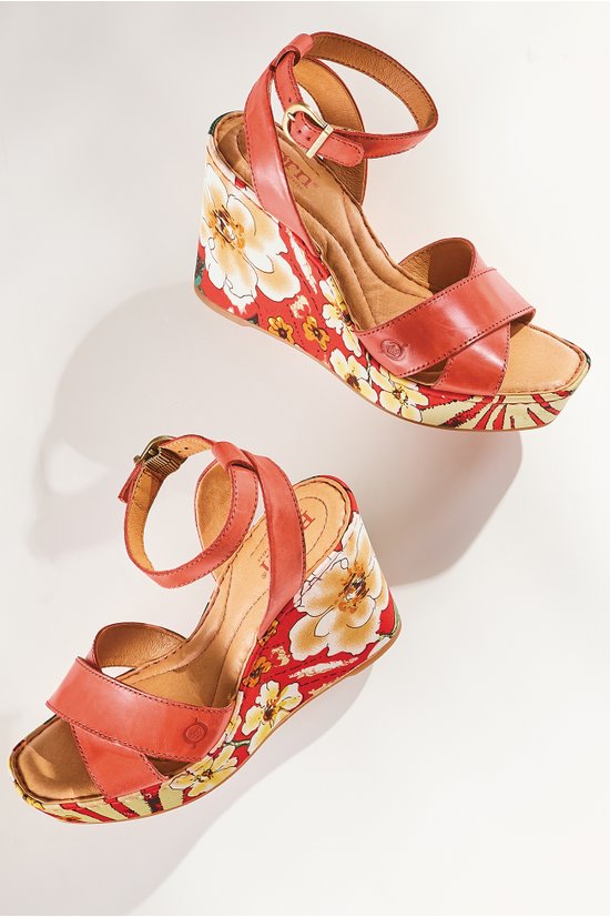 born salton wedge sandal