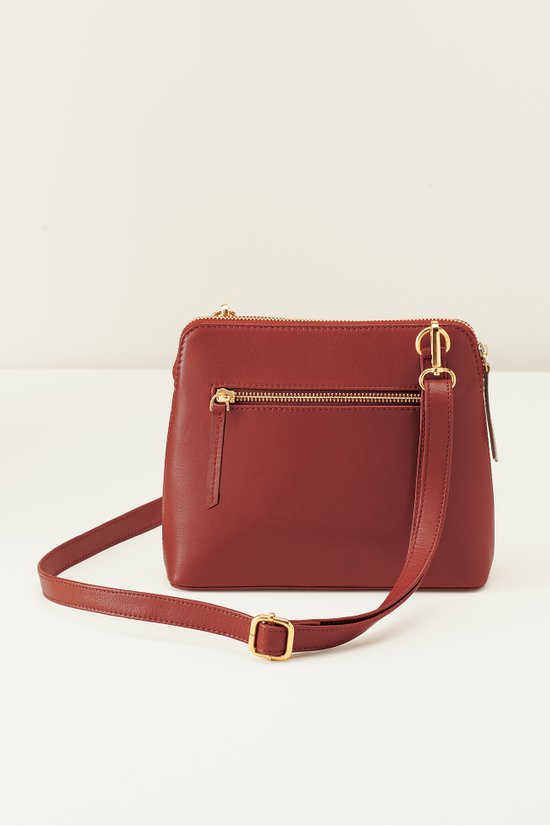 Liana Crossbody Leather Bag | Soft Surroundings