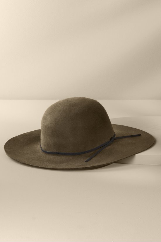 Westie Wool Floppy Hat
