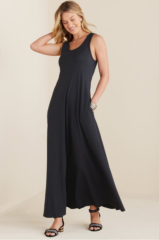 loose fit t shirt maxi dress